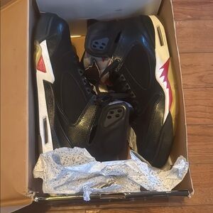 Mens Nike Jordan Sixty Plus Black/White/Varsity Red size 11.5